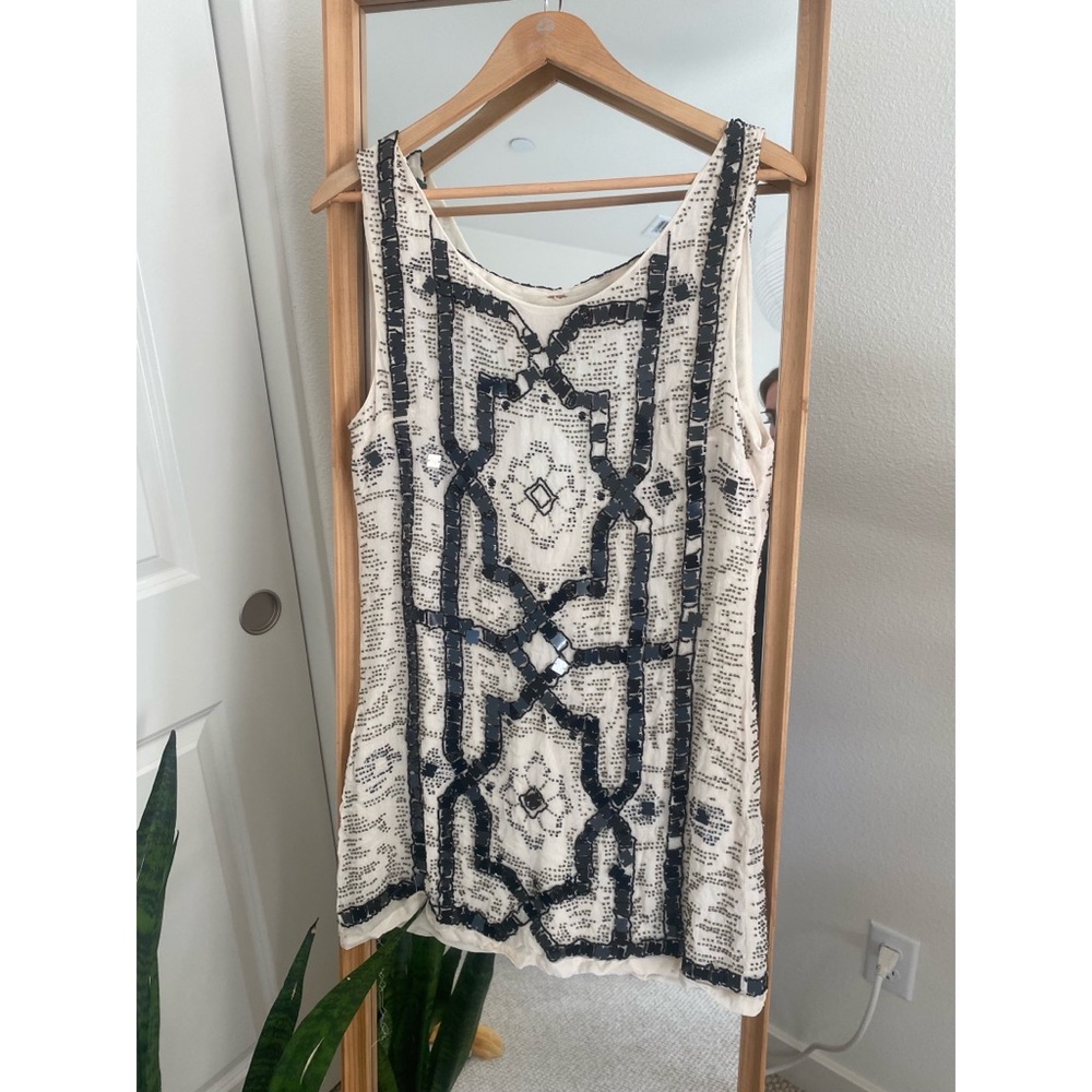Free People Embellished Mini Dress